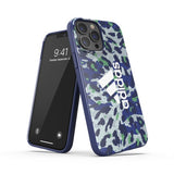 Adidas iPhone 13 Pro Max Skal Snap Case Leopard Bold Blue