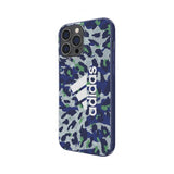 Adidas iPhone 13 Pro Max Skal Snap Case Leopard Bold Blue