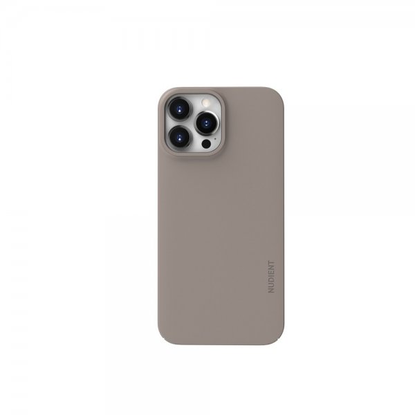 Nudient iPhone 13 Pro Max Skal Thin Case V3 MagSafe Clay Beige