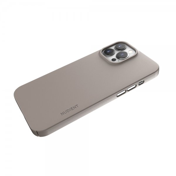 Nudient iPhone 13 Pro Max Skal Thin Case V3 MagSafe Clay Beige