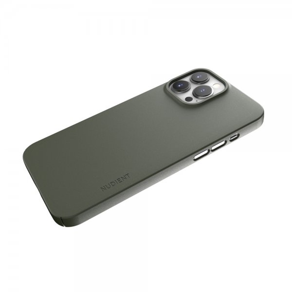 Nudient iPhone 13 Pro Max Skal Thin Case V3 MagSafe Pine Green