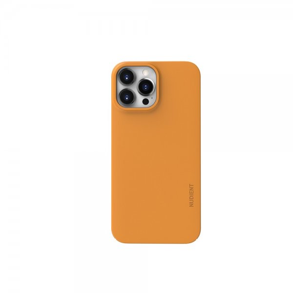Nudient iPhone 13 Pro Max Skal Thin Case V3 MagSafe Saffron Yellow