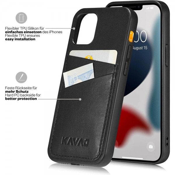 KAVAJ iPhone 13 Pro Max Skal Tokyo Svart