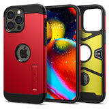 Spigen iPhone 13 Pro Max Skal Tough Armor Röd