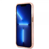 Guess iPhone 13 Pro Max Skal Translucent MagSafe Rosa