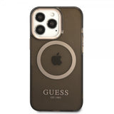 Guess iPhone 13 Pro Max Skal Translucent MagSafe Svart