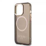 Guess iPhone 13 Pro Max Skal Translucent MagSafe Svart