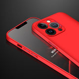 GKK iPhone 13 Pro Max Skal Tredelat Röd