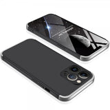 GKK iPhone 13 Pro Max Skal Tredelat Svart Silver