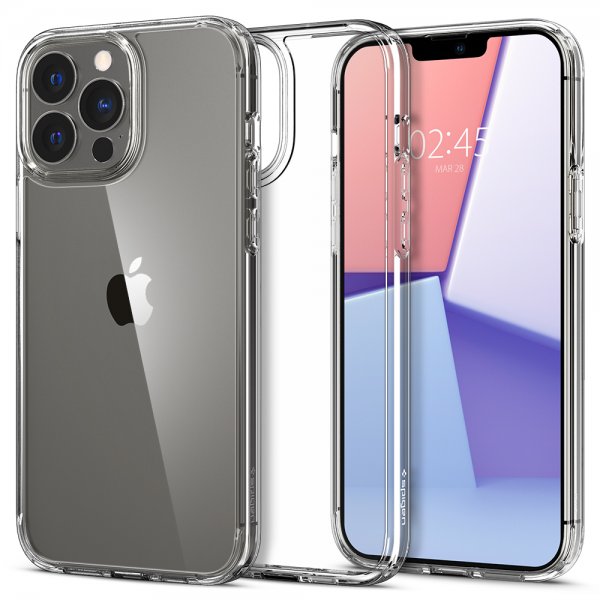 Spigen iPhone 13 Pro Max Skal Ultra Hybrid Crystal Clear