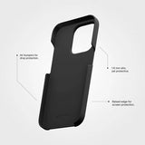 agood company iPhone 13 Pro Max Skal Växtbaserat Charcoal Black