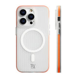 Rvelon iPhone 13 Pro Skal Korrugerad MagSafe Orange