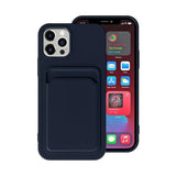 iPhone 13 Pro Skal Korthållare Blå