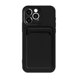 iPhone 13 Pro Skal Korthållare Svart