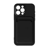 iPhone 13 Pro Skal Korthållare Svart