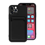 iPhone 13 Pro Skal Korthållare Svart