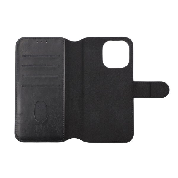 Rvelon iPhone 13 Pro Fodral Magnetiskt Avtagbart Skal Svart