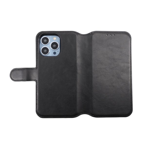 Rvelon iPhone 13 Pro Fodral Magnetiskt Avtagbart Skal Svart