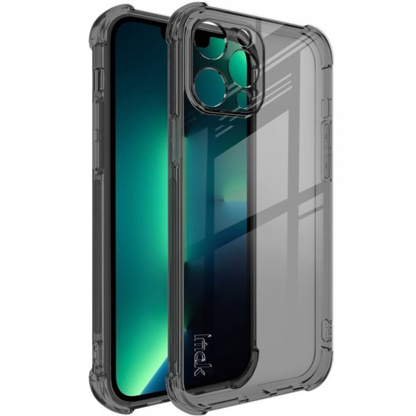Imak iPhone 13 Pro Skal Airbag Transparent Svart