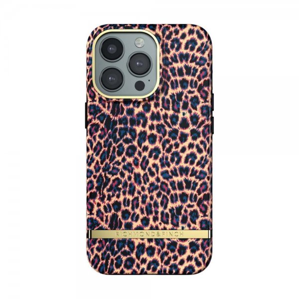 Richmond & Finch iPhone 13 Pro Skal Apricot Leopard