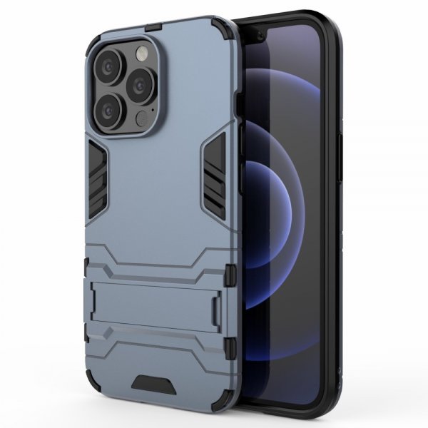 iPhone 13 Pro Skal Armor Stativfunktion Blå