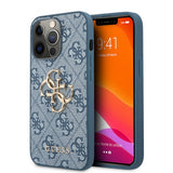 Guess iPhone 13 Pro Skal Big Logo Blå