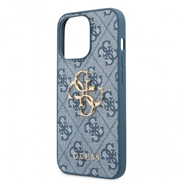 Guess iPhone 13 Pro Skal Big Logo Blå