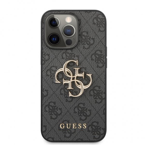 Guess iPhone 13 Pro Skal Big Logo Grå