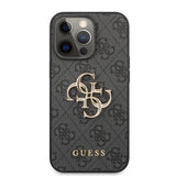 Guess iPhone 13 Pro Skal Big Logo Grå