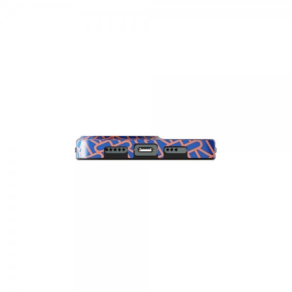 Richmond & Finch iPhone 13 Pro Skal Blue Apricot RF Logo