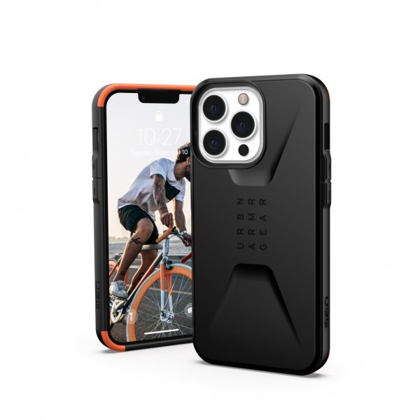 Urban Armor Gear (UAG) iPhone 13 Pro Skal Civilian Svart