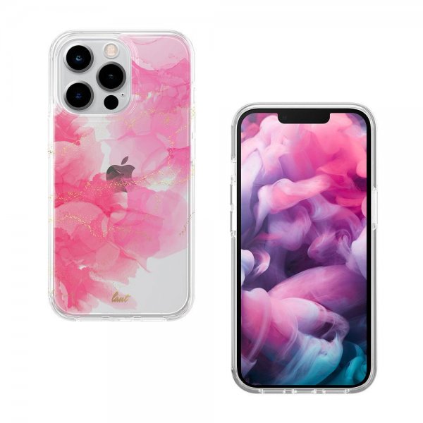LAUT iPhone 13 Pro Skal Crystal INK Ruby Red