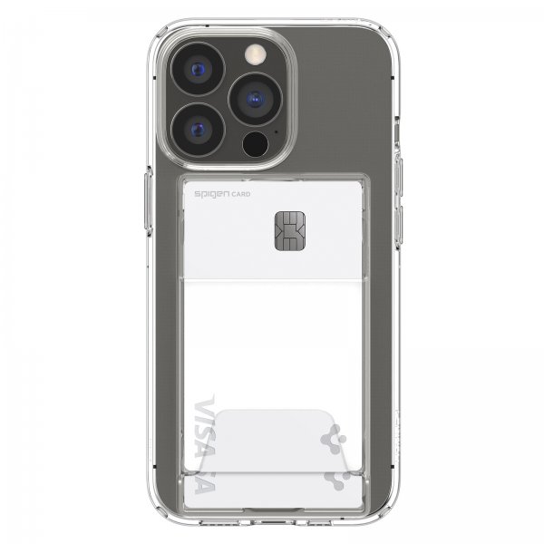 Spigen iPhone 13 Pro Skal Crystal Slot Dual Crystal Clear