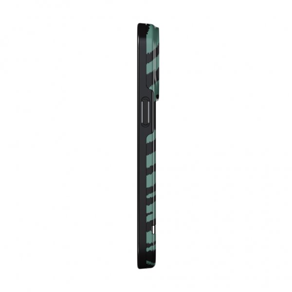 Richmond & Finch iPhone 13 Pro Skal Emerald Zebra