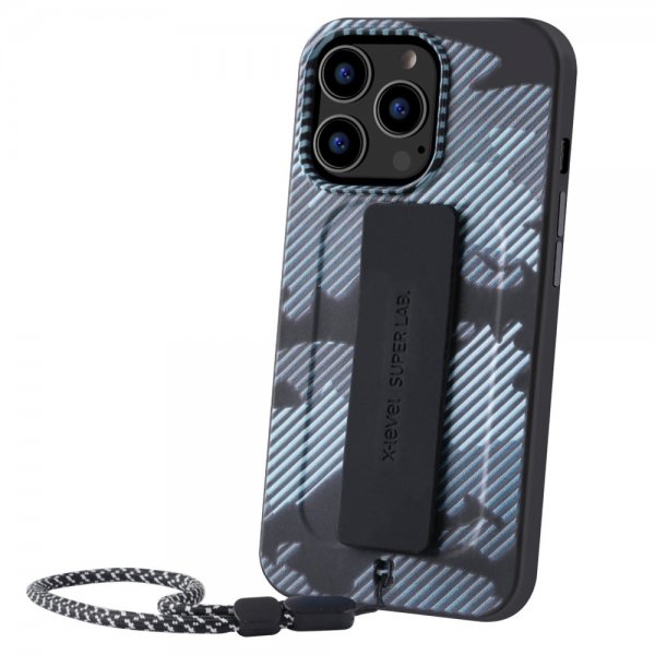 X-Level iPhone 13 Pro Skal Explorer Series Svart