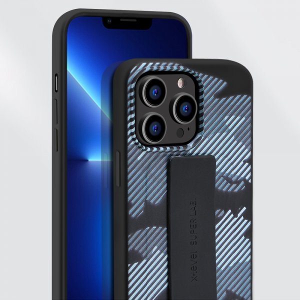 X-Level iPhone 13 Pro Skal Explorer Series Svart