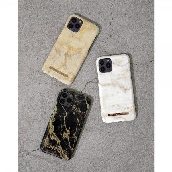 Ideal of Sweden iPhone 13 Pro Skal Fashion Case Golden Smoke Marble