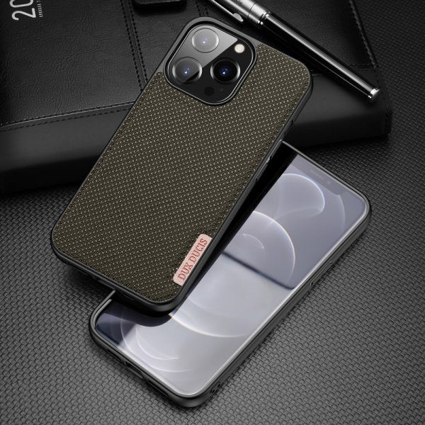 Dux Ducis iPhone 13 Pro Skal FINO Series Grön