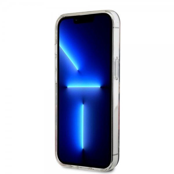 Guess iPhone 13 Pro Skal Flower MagSafe Kaki