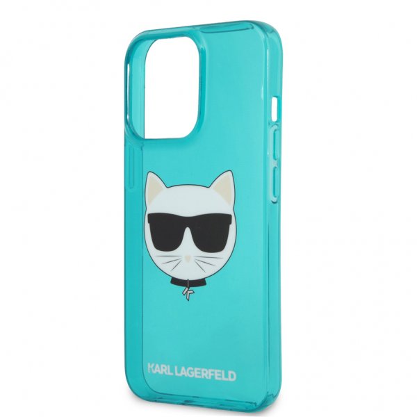 Karl Lagerfeld iPhone 13 Pro Skal Fluo Blå