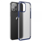 Ipaky iPhone 13 Pro Skal Frostad Baksida Blå
