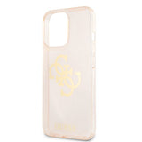 Guess iPhone 13 Pro Skal Full Glitter Guld