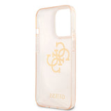 Guess iPhone 13 Pro Skal Full Glitter Guld