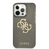 Guess iPhone 13 Pro Skal Full Glitter Svart