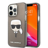 Karl Lagerfeld iPhone 13 Pro Skal Full Glitter Svart