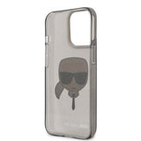 Karl Lagerfeld iPhone 13 Pro Skal Full Glitter Svart