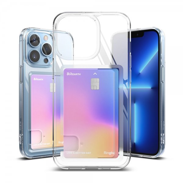 Ringke iPhone 13 Pro Skal Fusion Card Clear