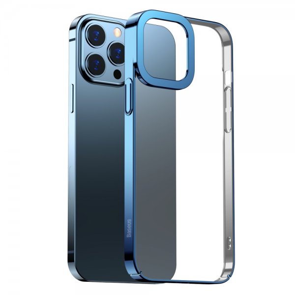 Baseus iPhone 13 Pro Skal Glitter Series Blå