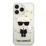 Karl Lagerfeld iPhone 13 Pro Skal Iconic Flower Transparent