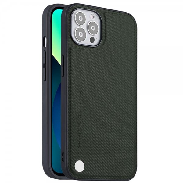 X-Level iPhone 13 Pro Skal Kevlar II Series Grön
